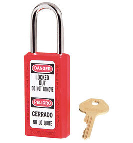 Candado de seguridad Zenex™ 411RED