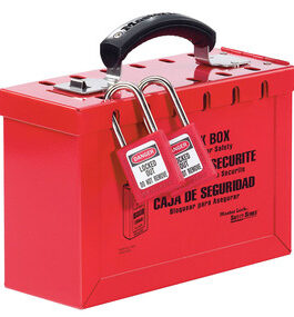 Caja de seguridad para bloqueo en grupo Latch Tight™ portátil 498A